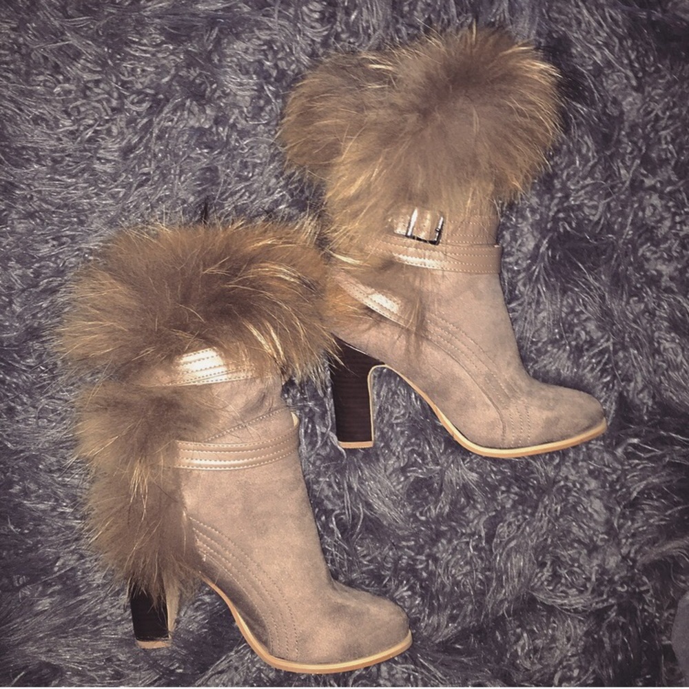 Luxe Taupe Ankle Booties